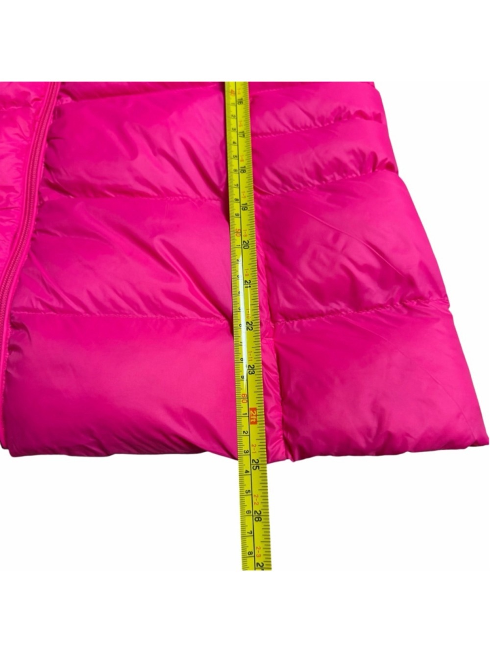 Vineyard Vines Puffer Vest Pink Women's Medium Preppy $120 - Picture 8 of 11